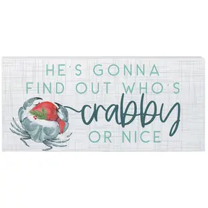 Sincere Surroundings 12" Crabby Or Nice Inspire Board
