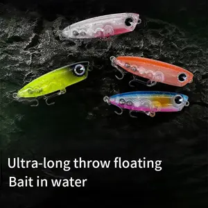 1/3/5pc 5cm Bionic Fish Lure, Five Color Combination, Military Dog Style, Far Casting False Bait, Suitable for Various Waters