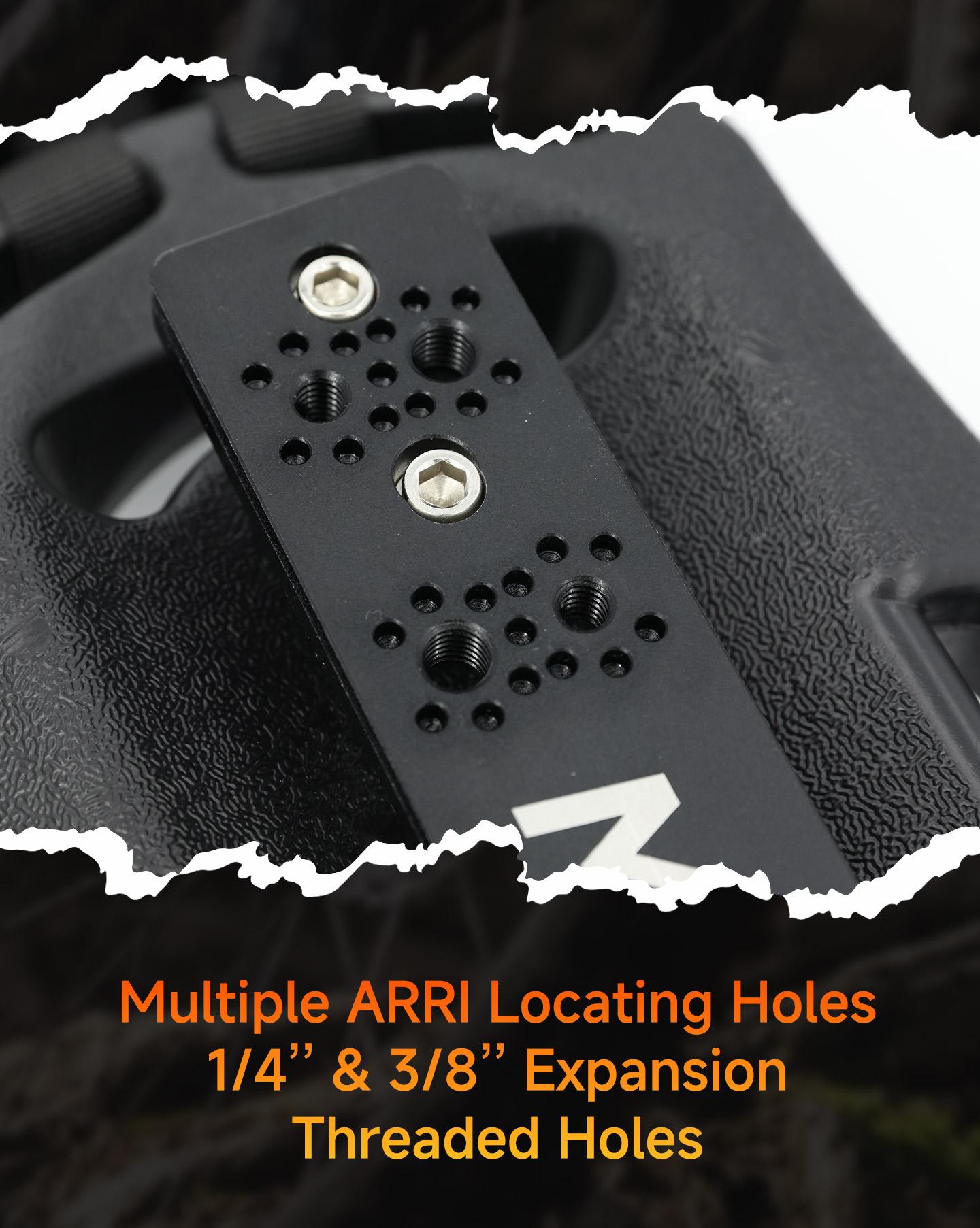 Movmax Backpack Mount with Telescopic Rod Kit for Insta 360 X5/DJI Osmo 360 Camera