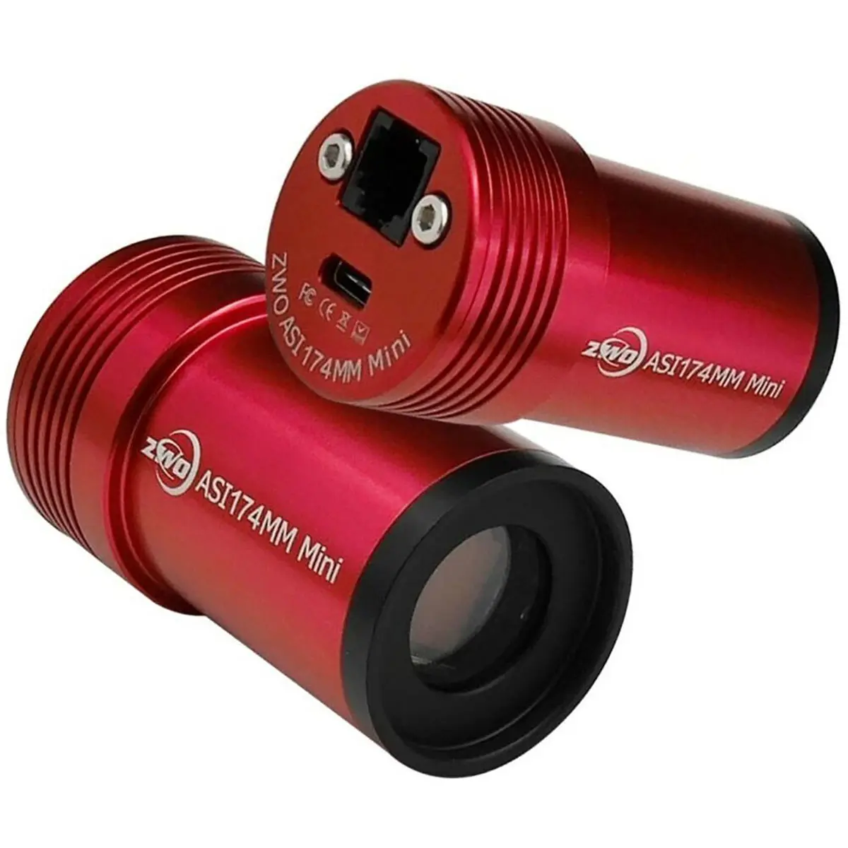 ZWO ASI174MM Mini 3MP USB-C 2.0 Monochrome Guide Camera