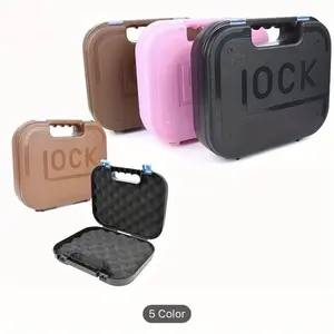 Shock Absorption Lockable Hard Cass - Heavy Duty Storage Case With Soft Inner Padding - For Electronics & Valuables - Durable & Protective - Ideal Gift for Travelers & Outdoor Enthusiasts