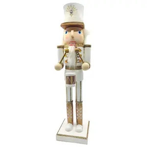 Wooden Winter Drummer Nutcracker Wizardi F07M6-12A