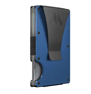 Minimalist Wallet for Men - Slim RFID Wallet I Scratch Resistant, Credit Card Holder & Money Clip, Easily Removable Money & Cards, Mens Wallets minimalist wallet