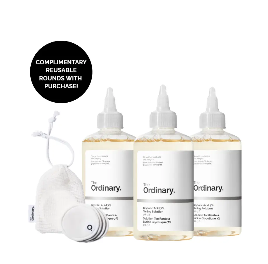 The Glycolic Acid 240ml Toner Trio The Glycolic Acid 240ml Toner Trio