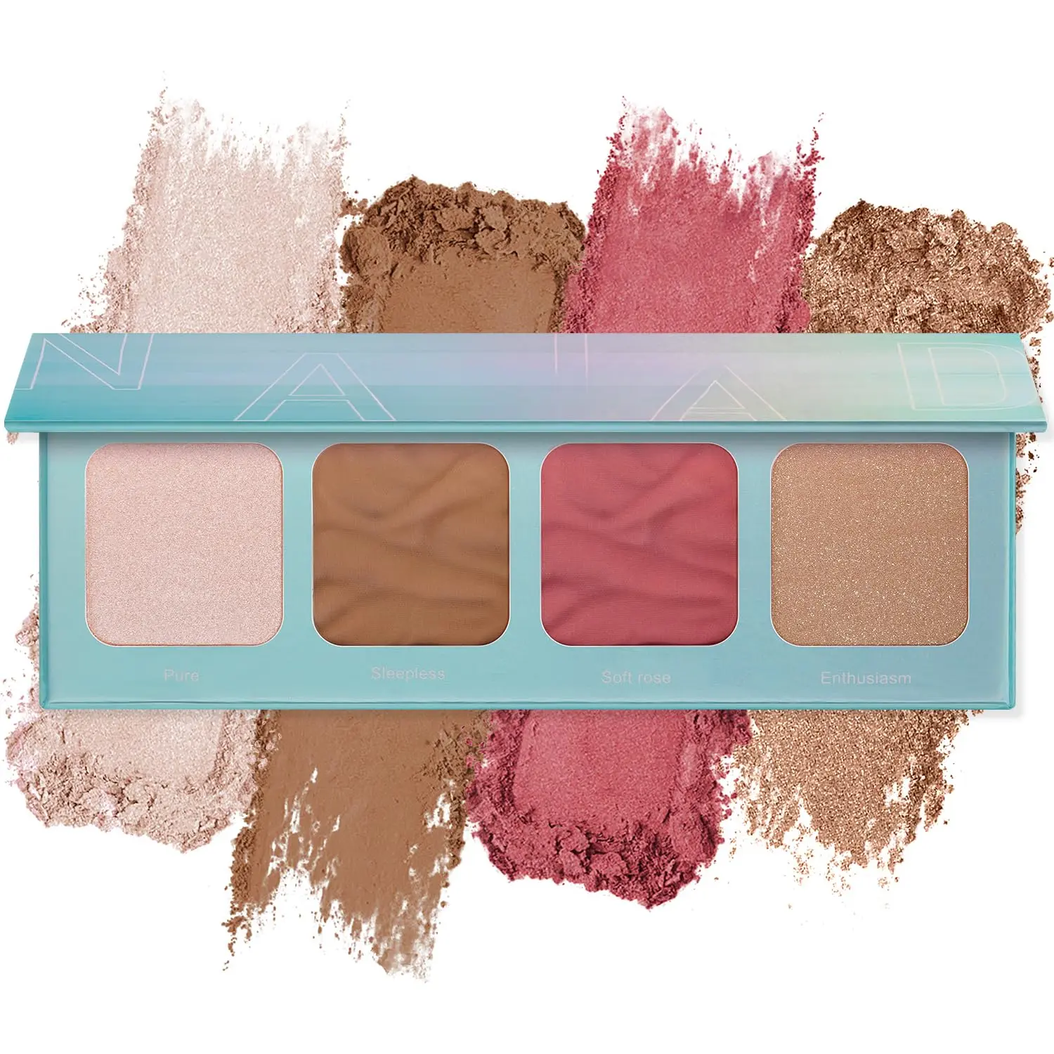 Contour Palette Eyeshadow Face Makeup Palette For Teens Beginners Makeup Set Included Highlighter, Blush, Bronzer, Contour Powder with Mirror For Girl Vegan Cruelty Free