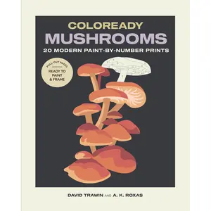 Coloready Mushrooms by David Trawin, Armi Karell Roxas [Paperback Book]