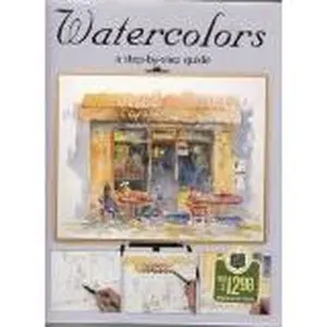USED-Watercolors: A Step-by-Step Guide by Barnes and Noble (Hardcover)
