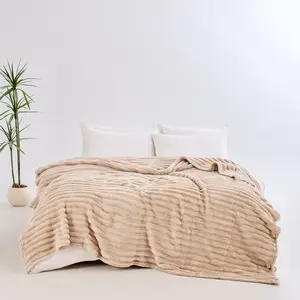 LEC HOUSE Soft Cozy Fleece Large Blanket Throws - Couch Blanket, Mother's Day Birthday Gifts for Mom, Summer Throw for Home Bedroom Decor (6 Colors)