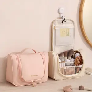 Hanging Toiletry Bag for Travel - Waterproof Cosmetic Organizer w/ Multiple Pockets | Spacious, Wear-Resistant & Stylish