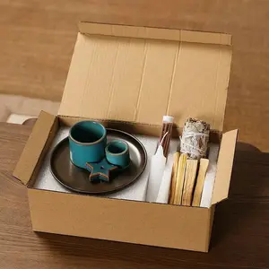 Ceramic Incense Burner Holder, Aromatherapy Scent Diffuser, 1 Set Multifunctional 4-in-1 Incense Burner with Sage Incense Sticks, Candle Palo Santo Stick, Home Fragrances, Freshener