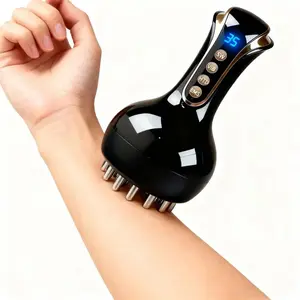 4-in-1 Electric Muscle Fascia Massager with Heat - Portable Deep Tissue Relaxation Tool for Neck, Back, Arms & Legs - Multi-Speed Cordless Fitness Recovery Device,Summer vibes, tiktok shop spring glow up