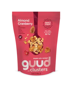 GUUD Modern Muesli - Almond Cranberry Mues-Ola with Clusters,12.00 oz, box