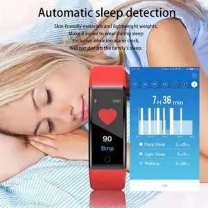 115plus Smart Watch Men Women Fitness Tracker Sport Watch Waterproof Smartwatch Heart Rate Blood Pressure Monitor Smart Band,summervibes