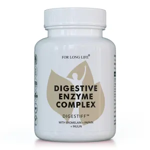 Daily Enzyme Complex & Gut Balance Support DIGESTIFF – with Bromelain Papain & Plant-Based Ingredients for Digestive Health Made in USA - Healthcare