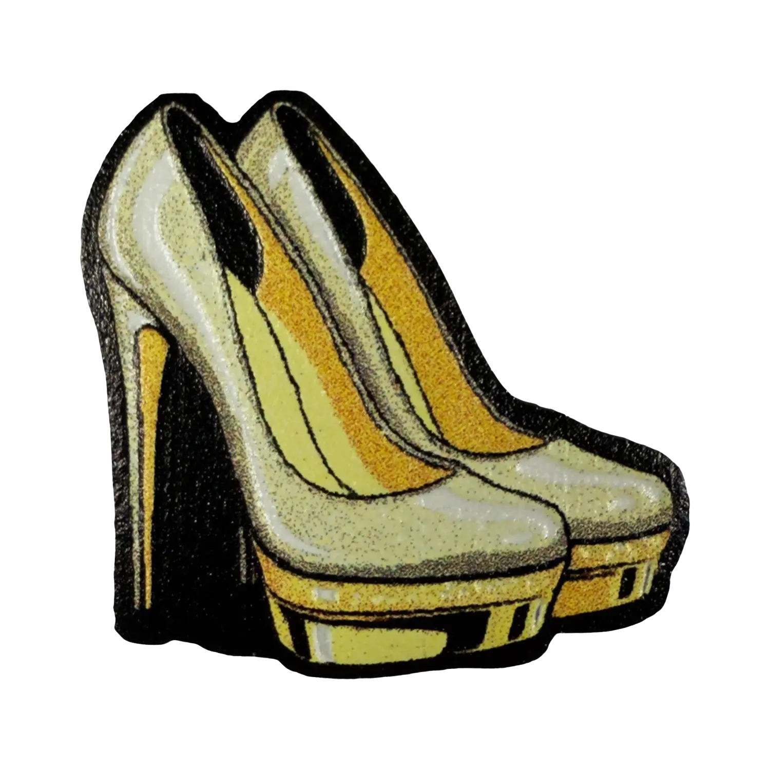 High Heels | Hook + Loop Hat Patch, 1 in for Trucker Hats