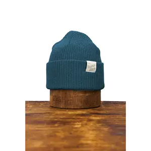 Aqua Upcycled Cotton Watchcap