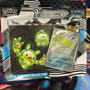 Pokemon Black Bolt Tech Sticker Collection Factory Sealed