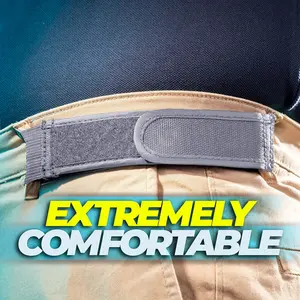 [Lazy Belt] Elastic Belt No Buckle |   Metal-Free, TSA-Free |   Convenient |   Great for Going Through Customs - Perfect Gift for Father's Day, Birthdays
