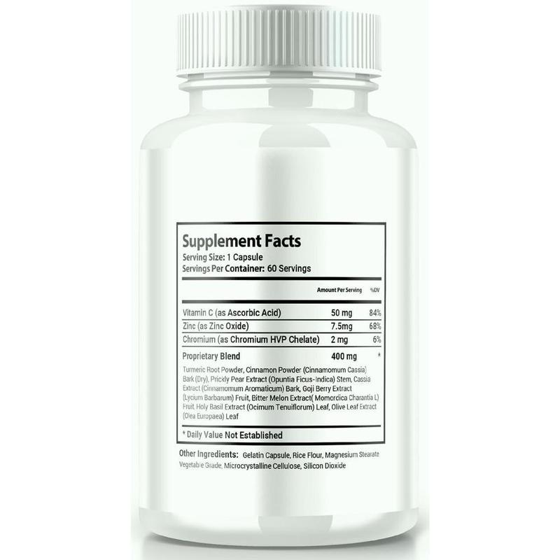 Gluco Guard Advanced Blood Sugar Support Pills for Overall Metabolic Health 60ct