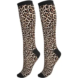 Avocado Compression Socks Women Men Knee High Stock for Running Work Support Nurses Travel
