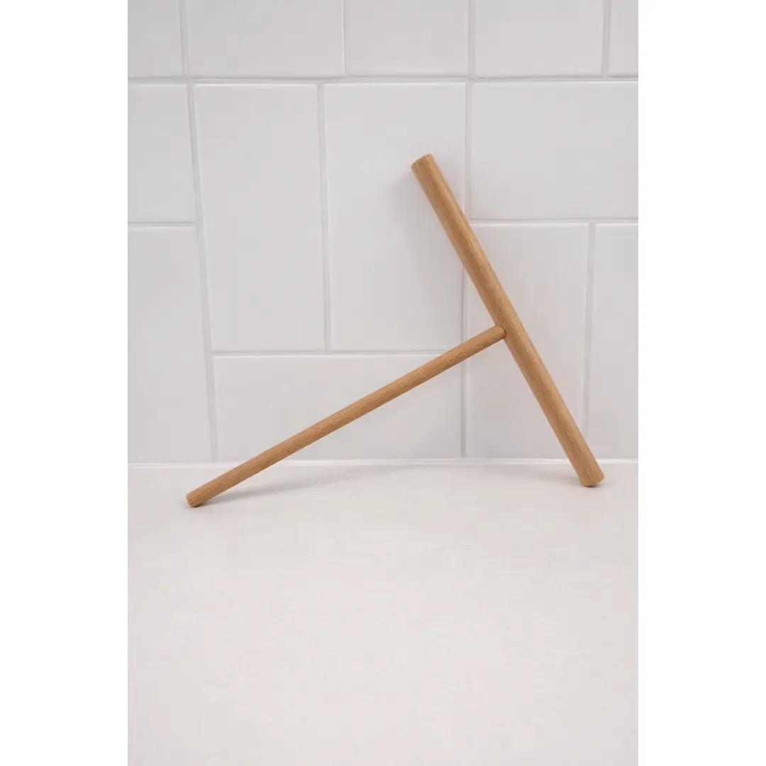 7" Beechwood Crepe Batter Spreader 7" Beechwood Crepe Batter Spreader