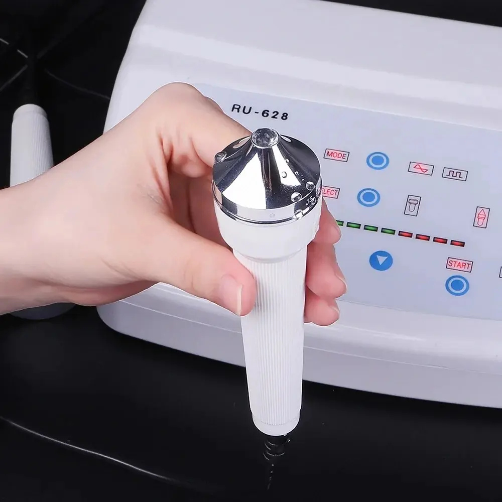 2 in 1 Facial Beauty Device, Face Cleansing & Skin Care Instrument, Facial Cleansing Equipment, Facial Roller, Facial Beauty Massagers, Facial Beauty Machine, New Condition, No Built-In Battery Required