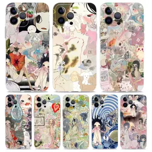 Aya Takano Japanese painter Phone Case For iPhone16 15,14,13,12,11 Plus,Pro,Max Transparent Shell