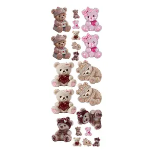 G1 Bling Teddy Bears Gangsheets with 20 transfers