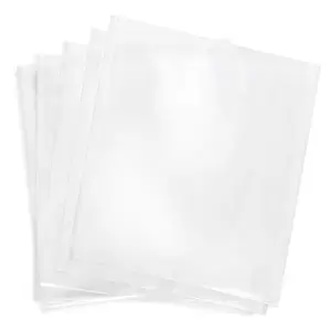 Shrink Wrap Bags,4X4 Inches 200 Pcs Clear PVC Heat Shrink Wrap for Packagaing Soap,Bath Bombs,Candles and Homemade DIY Projects Morepack