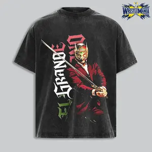 WWE El Grande Americano Shirt Masked 619 Rey Mysterio Wrestling Graphic Tee Streetwear Luxury Aesthetic Viral Hype Unisex Oversized Tee