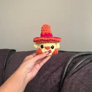 Chick wearing sombrero