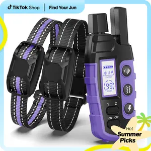Dog Training Collar 2 Dogs-3300FT Dog Shock Collar with Remote,lP67 Waterproof E Collar for Dogs(5-120lbs) #cozyvibes #petlife #fathersdaygift