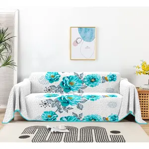 Cozy Sofa towel Throw for Living Room | Ultra-Soft Decorative Couch Cover to Drape Over Your Sofa or Use as a Warm Blanket | Perfect for Reading, Movie Nights, and Decor