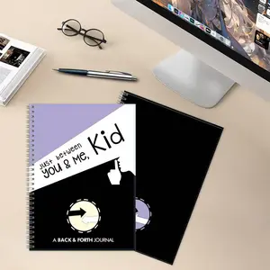 Parent-Child Interactive Two-Way Diary, Just Between You & Me, Kids' Back & Forth Journal, Easy Communication Tool, Keepsake Memory Book