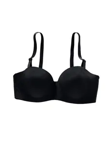 High-Elastic Invisible Strapless Bra with Adjustable Wide Shoulder Straps