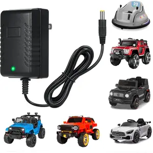 12V Kids Charger for Ride On Toys Car, 12V Ride-on Toys SUV Car Battery Charger, Various Electric Battery Charger，12 V Universal Charger Kids Riding Toy Charger