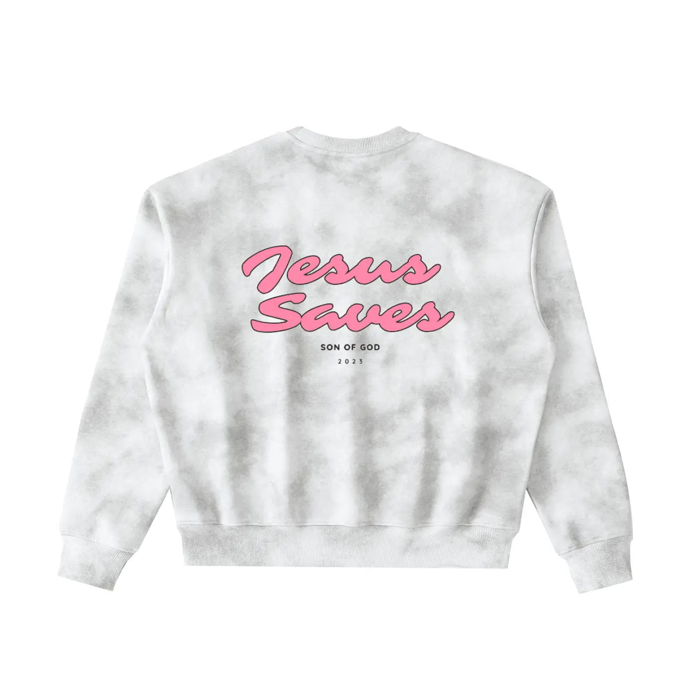 Dirty Washed Boxy Fleeced Sweatshirt