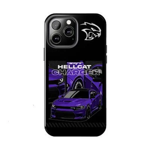 Hellcat Redeye Hard Tough Phone Case, Collage Cell Phone, Case For Fan, iPhone 17 16 15 14 13 12 11 Pro Max Plus X Accessories Protection