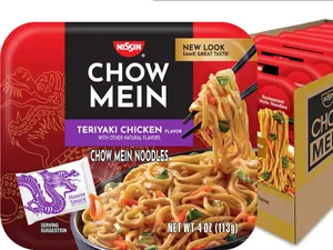 Chow Mein Teriyaki, Chicken, 4 Ounce (Pack of 8)