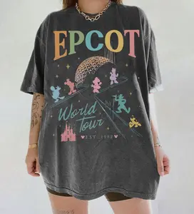 WDW Vintage Epcot World Tour Shirt, WDW Drink Around The World Tee, WDW Epcot 1982 Shirt, Epcot Drinking Shirt