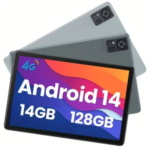 2025 Newest  Call Tablets,10.1" Android Tablet with 14GB RAM 128GB ROM 1920 * 1200 Incell Screen, Octa-core Processor 7000mAh Battery, 5GWi-Fi & 4G LTE, BT 5.0, Dual Camera,GPS, Face Unlock Tablets，