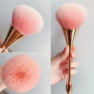New Large Powder Brush, Soft Bristles Blush Setting Powder Brush, Highlighter Makeup Brush, Nail Dust Cosmetic Brush, Multi-Pack
