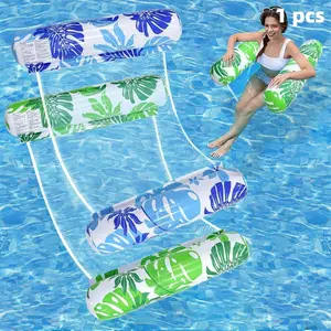 New Inflatable Swimming Pool Float Adult Size Water Hammock, Multi-Functional Pool Floating Toy, Relax Chair Raft, Perfect for Adults' Vacation Fun, Pool Float Lounge