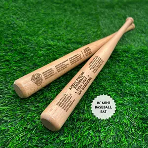 Custom Team Logo & Roster Mini Bat