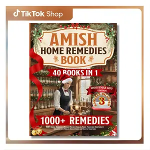 Amish Home Remedies Book: [40 in 1] 1000+ Herbal Remedies to Reclaim Nature’s Healing Power. Transform Your Family’s Wellness with Timeless Amish Wisdom and Holistic Traditions --  Emma Stone - Paperback