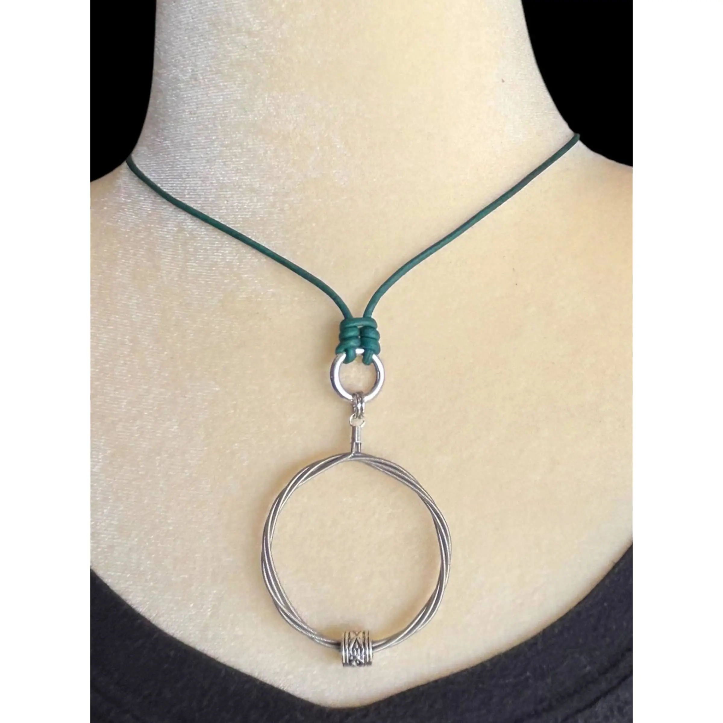 Hey Now - * Guitar String / Bohemian / Western / Handcrafted / Necklace / Music / Unique / Gift / Jewelry