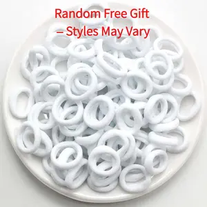 Random Free Gift Included – Style Sent at Random, Image for Reference Only Hair Tie, Bracelet, Cable Organizer, etc.