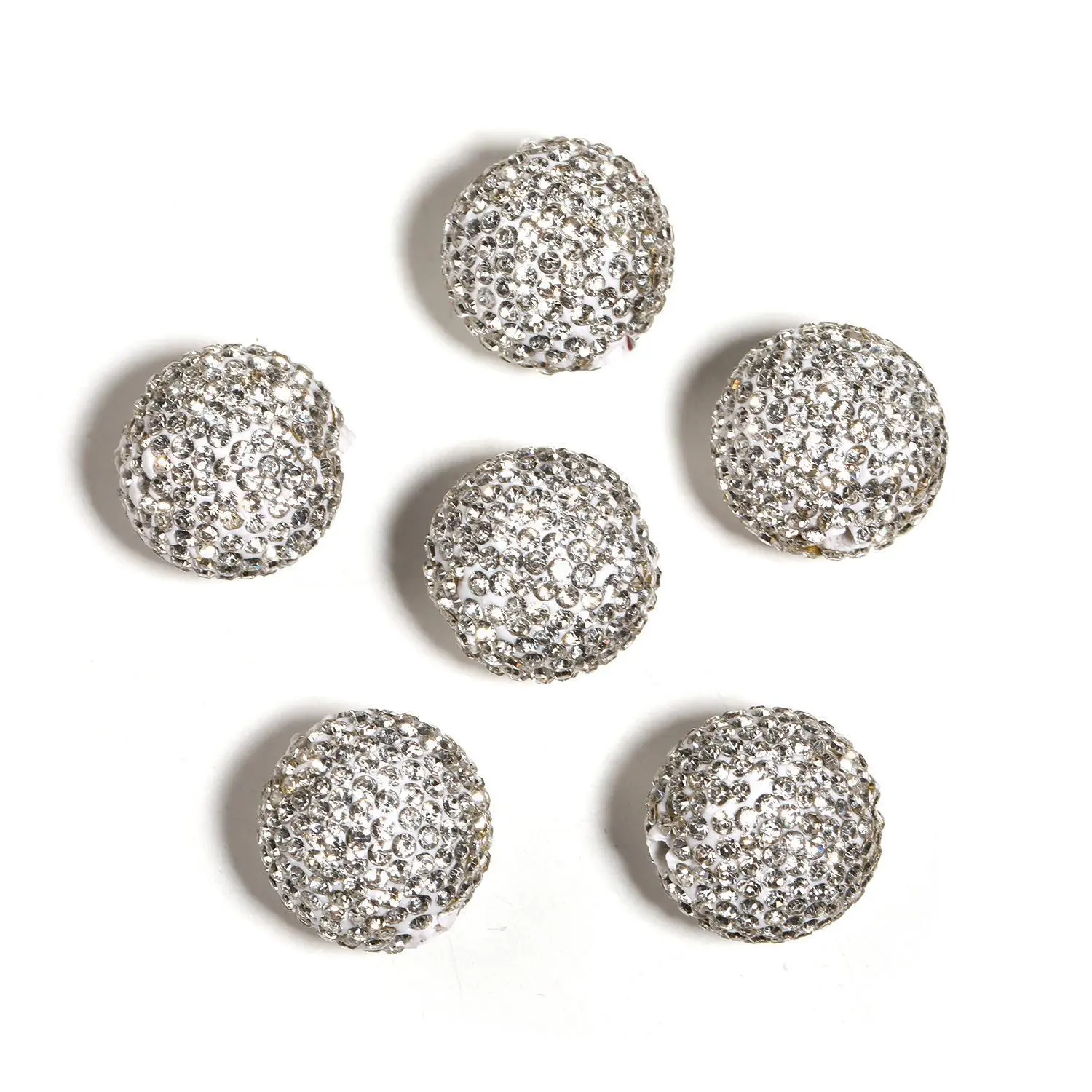 White ZY1013025 16mm  50pcs