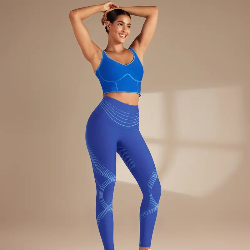 Fanka Body Sculpt Leggings 2.0(Reversible Wear) - High Waisted Compression, Stretchy Gym Legging, Athleisure Bottoms for Gym Outfits,summerwins