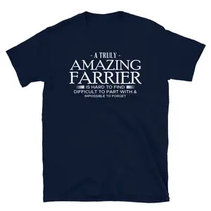 Truly Amazing Farrier Blacksmith Smith Gift T-Shirt For Man & Woman – Metalworker Anvil Tee – Forging Heavy Metal Shirt